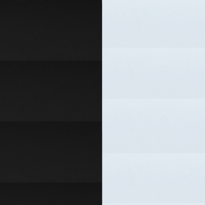 Горизонтальные жалюзи 25 мм алюминиевые цвет черный/белый 541