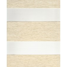 Ролеты тканевые Сильвер зебра цвет бежевый