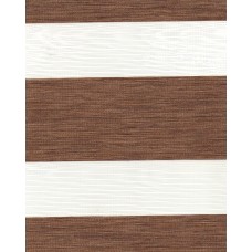 Ролеты тканевые Олимпос зебра цвет коричневый 2067